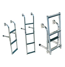 Felhajtható fürdőlétra, 3 lépcsőfokos