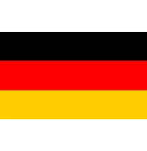 Német zászló, tépőzáras