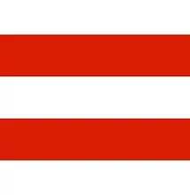 Osztrák zászló, tépőzáras