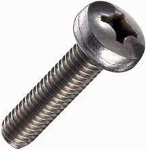 D fejűkereszthornyolt metrikus csavar