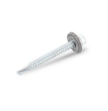 Bi-metal önmetsző lemezcsavar, tömítő alátéttel