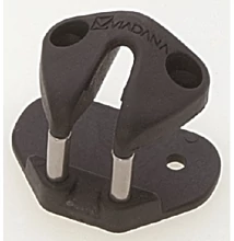 Kombinált kötélvezető klem 27 mm-hez