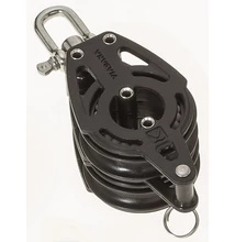 Forgóseklis dupla csiga 12 mm-es kötélig, kötélindítóval