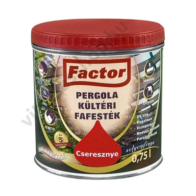 FACTOR Pergola Kültéri Fafesték
