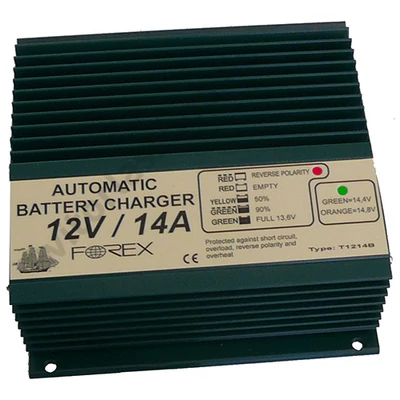 Automata akkumulátor töltő 12V/14A