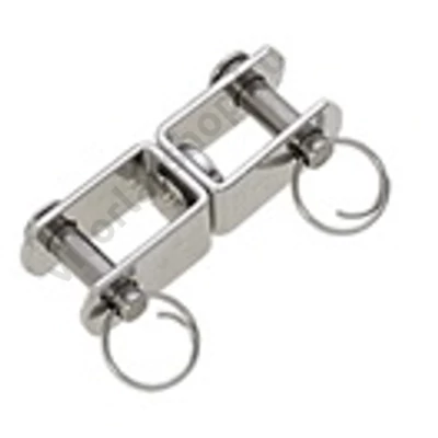 Villás dupla forgósekli, 5 mm
