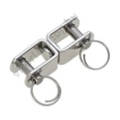 Villás dupla forgósekli, 6 mm