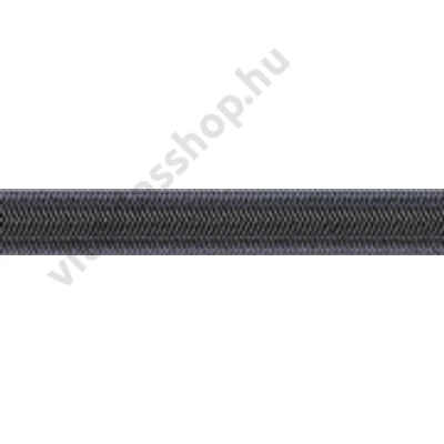 Liros Shock Cord gumikötél 4 mm, fekete