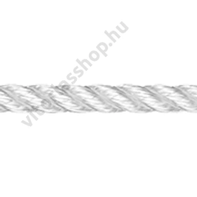 Lirolen kikötő kötél 12 mm, fehér