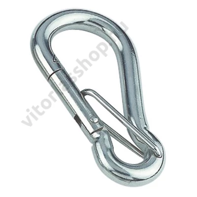 Rugós biztosítású karabiner