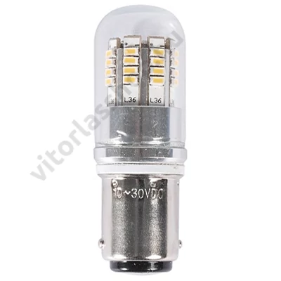 10-30 VDC SMD LED izzó 