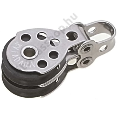 Dupla csiga 6 mm-es kötélig
