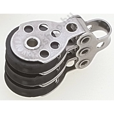 Tripla csiga 6 mm-es kötélig