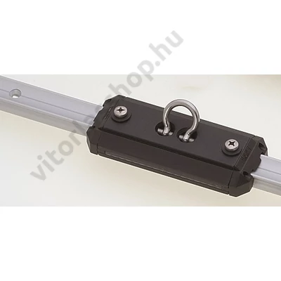 Billenő füles hosszú traveller kocsi 25 mm-es X traveller sínhez,