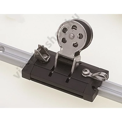 Hosszú billenő csigás traveller kocsi 19 mm-es X traveller sínhez