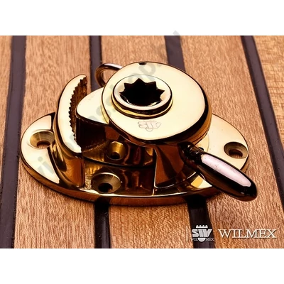 Polírozott bronz kötélfogó S 15-20