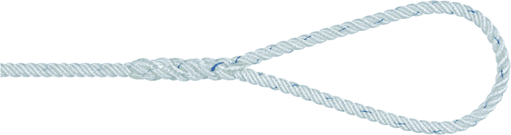 Liros poliészter fuxolt kikötőkötél, fehér, 12 mm, 6 m