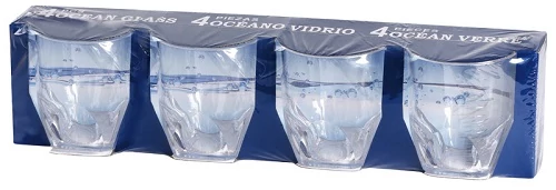 Törhetetlen pohárkészlet, 4 db-os, 360 ml